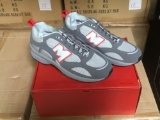 1 Pair Mens MC Trainer Grey Shoes Size 12-1/2