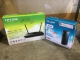 TP Link Wireless Dual Band Gigabit Router and Cable Modem