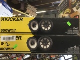 (2) Kicker 6.5 in. Coaxial Speakers