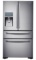 Samsung 24 cu. ft. Counter-Depth 4-Door Refrigerator w/ FlexZone? Drawer - Stainless Steel