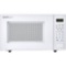 Sharp - Carousel 1.1 Cu. Ft. Mid-Size Microwave - White