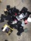 Lot of Assorted Knee Braces and Pads Etc.