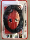 (2) Wirelogic 2-Pack 12ft. HDMI Cables