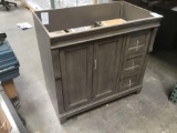Naples by Foremost Distressed Grey 36in. Vanity