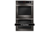 LG Double Oven In Black Stainless Steel