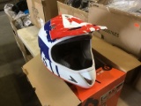 Six Six One Navy/White/Red Rage XS Helmet