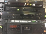 Assorted Stereo Equipment, VCRs, DVDs Players Etc.