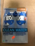 (2) the retro bottle stainless still/ the clean water bottle