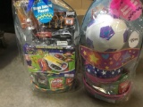Lot of Easter Baskets and Stuffed Bears