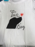 Assorted Lot of Womens Dog And Cat Love T-Shirts and Hats
