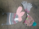ASSORTED GIRLS WINTER HATS AND GLOVES BY CARTER