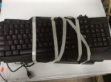 Lot of 9 Assorted Keyboards