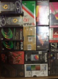 Lot of Assorted Length Blank VHS Tapes