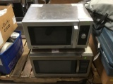 (2) Assorted Microwaves