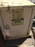 (1) flammabl liquid storage cabinet