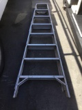 (1) 8ft Aluminum A-Frame Ladder