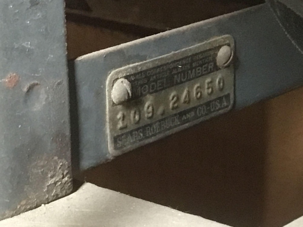 Vintage Sears and Roebuck Dunlap Table 
