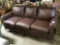 Trent Austin Design Hartshorne Faux Leather Sleeper Sofa in Chocolate