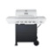 NexGrill 5-Burner Propane Gas Grill in Stainless Steel w/Side Burner and Black Cabinet