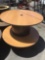 (2) Large Approximately 48in Round Wooden Tables/Desks