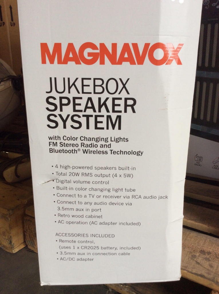 magnavox jukebox speaker system