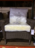 Hampton Bay Wicker Lounge Chair w/Bare Cushions