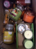 Lot of Assorted Candles and Timber Wick Melts