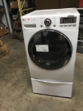 LG Front Load Gas Steam Dryer