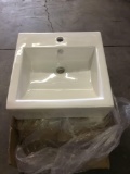 Square Porcelain Bathroom Sink