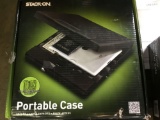 (1) Stack-On Portable locking case and (1) Stack-On Electronic drawer safe
