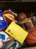 Lot of Assorted Sports Balls
