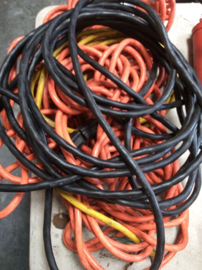 Lot of Assorted Size/Length Extension Cords