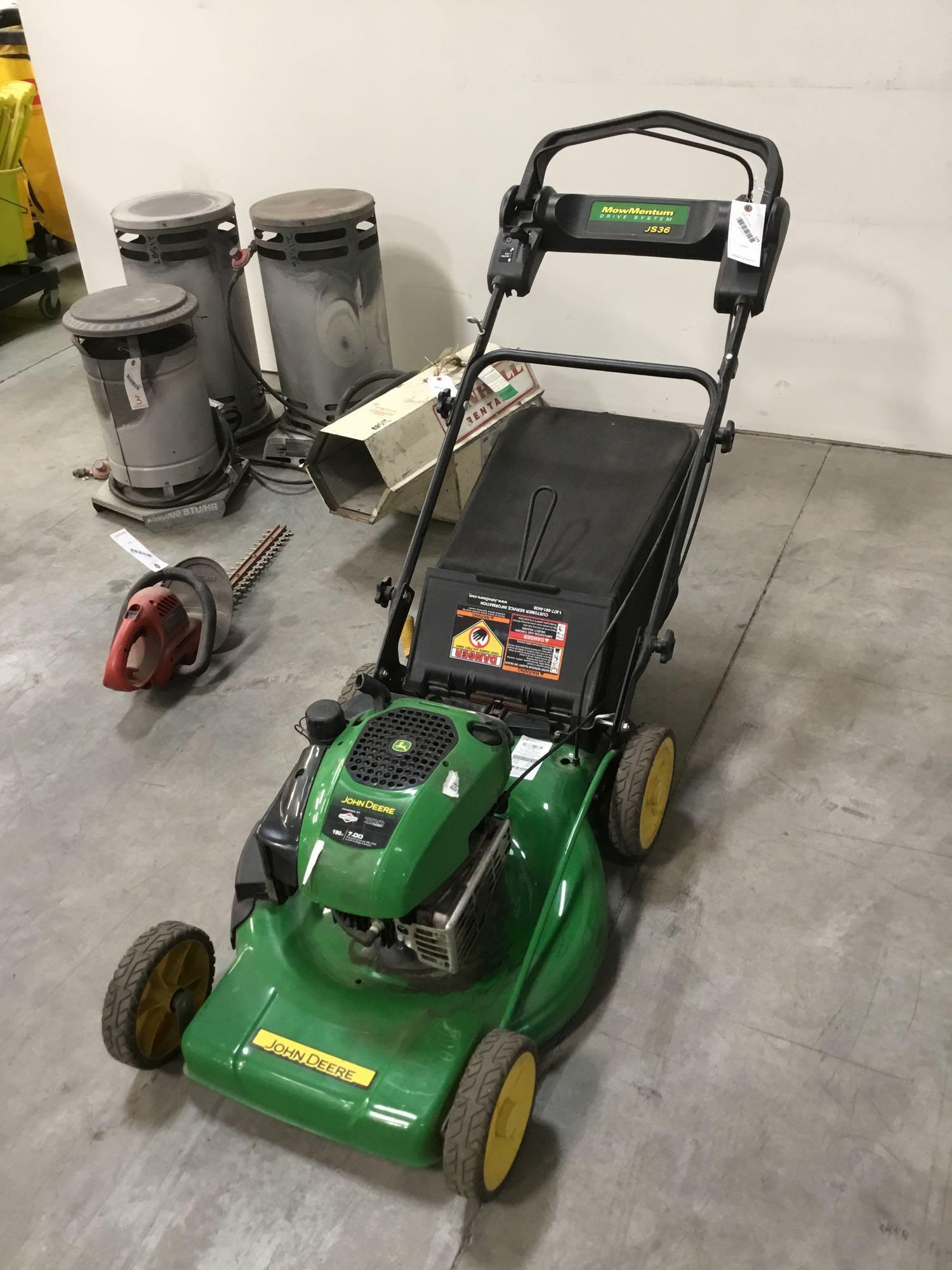 John deere 190cc push mower hot sale