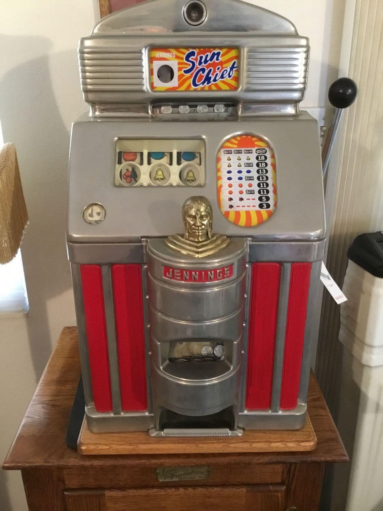 Jennings sun chief nickel slot machine
