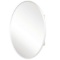 Pegasus 24 in. x 36 in. Recessed or Surface-Mount Oval Bathroom Medicine Cabinet Oval Beveled Mirror