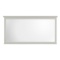 Ashburn 60 in. W x 31 in. H Single Framed Wall Mirror in Grey