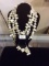 Freshwater Pearl Necklace with Matching Earring Set