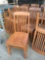 (8) Wooden Dining Chairs