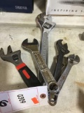 (6) Adjustable Wrenches