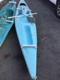 Approx. 14 ft. Weathered, Storied Canoeing Mobility Device