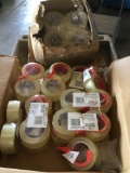 (2) Boxes Of Assorted Clear Tape