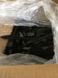 Plastic Black Knifes