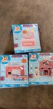 Box of assorted children's activity sets