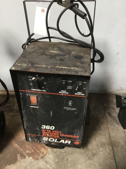 Solar 360 6/12 VOLT Battery Charger and Starter