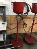 Pedestal Oil Drain