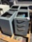 (4) Grey File Cabnits