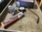 Lot of Welding Tips and Gas Regulator Related Tools