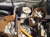 Lot of Assorted Pool Suplies and Fitings