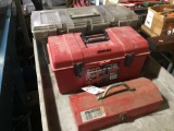 Lot of Tool Boxes in Varying Sizes w/ Contents