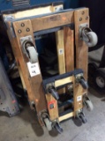 (4) 4-Wheel Furniture Dollies
